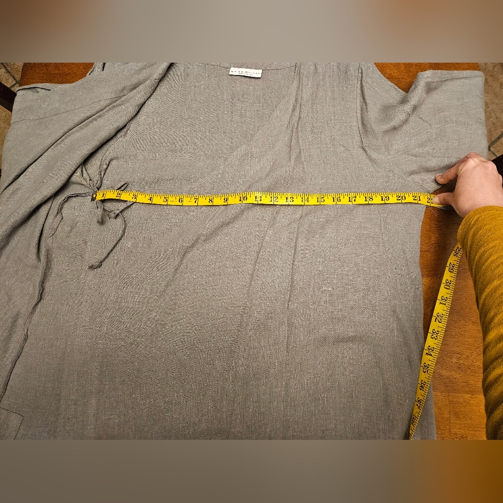 bryn Walker Charcoal Tunic Wrap - Picture 6 of 6